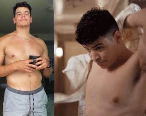 aaron dominguez shirtless