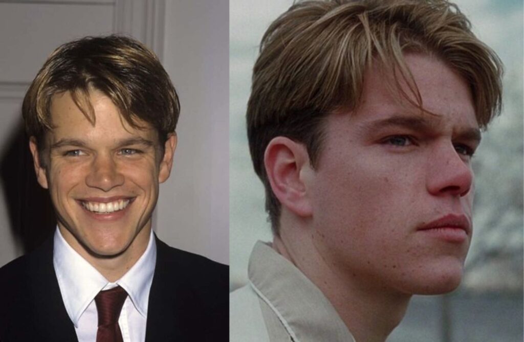 matt damon young
